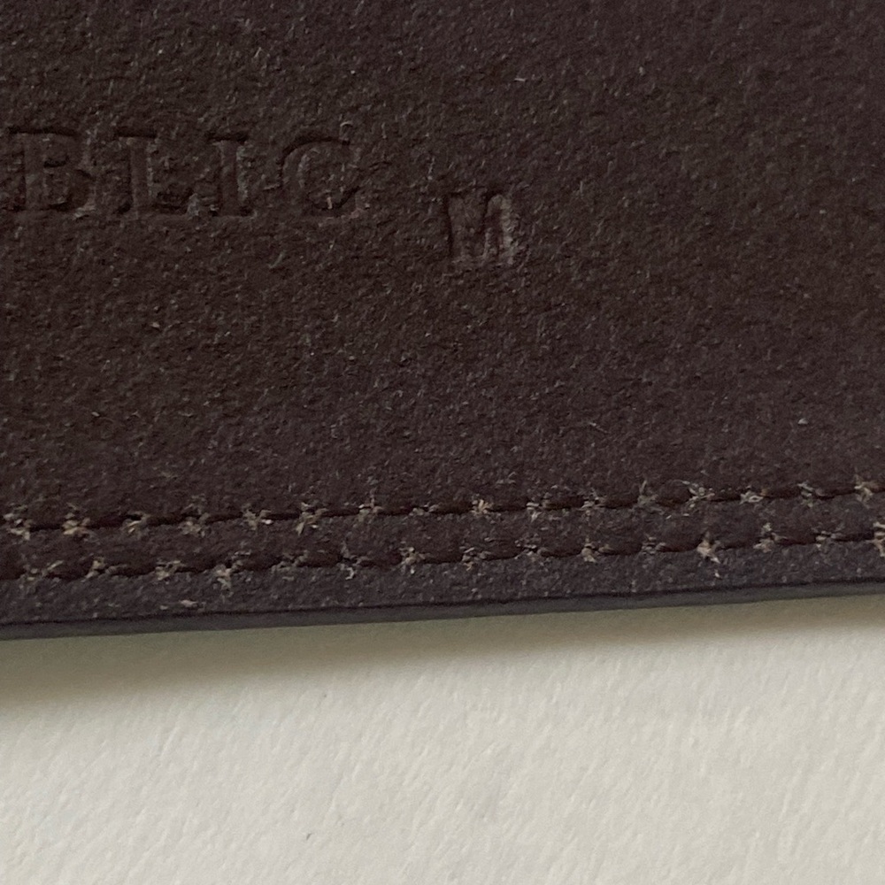 Banana Republic Genuine Patent Leather Brown Wide Belt Size M - Picture 13 of 13